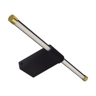 PASO Rasvjeta za vlažne prostore LED, 9W, 4000K, IP44, crna