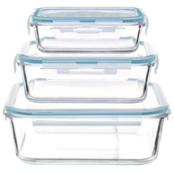 FIVE Set staklenih posuda