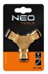 NEO TOOLS Mesingani y-razdjelnik za crijevo