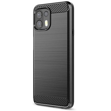 MAXMOBILE Maska Carbon Fiber za Motorola Moto G22, crna