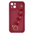 MAXMOBILE Maskica za iPhone 14, Silicone Candy, s ručkom, srca