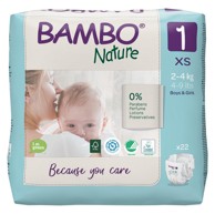 BAMBO NATURE Pelene Nature Newborn, 2-4 kg
