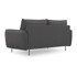 COSMOPOLITAN DESIGN Tamno siva sofa Vienna, 230 cm, 230x92x95 cm