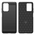 TECHSUIT Maskica Carbon Silicone za Xiaomi Redmi 10 5G, crna