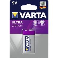 VARTA Baterije Ultra Lithium 9V 6LR61, 10x1