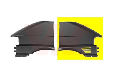 VAN WEZEL Blatobran VW T4 prednji, desni, 96-, dugi, s rešetkom na vijke