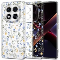 TECH-PROTECT Flexair Silikonska maskica za Xiaomi Redmi Note 14 Pro 5G/Poco X7 5G Spring Flowers