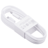 SAMSUNG Podatkovni kabel EP-DW767JWE, Super Fast Charge, Type-C na Type-C, 25 W, 3 A, 1,8 m, bijela