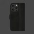 DBRAMANTE1928 Zaštitna kožna futrola Copenhagen 3 za Apple iPhone 16 Pro, crna