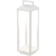 AB+ Stolna lampa, Resort, prijenosna, bijela