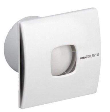 CATA Tihi aksijalni ventilator s timerom, 120 mm, 20 W, bijela