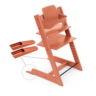 STOKKE Zaštita za stolicu Tripp Trapp Baby Set, terracotta