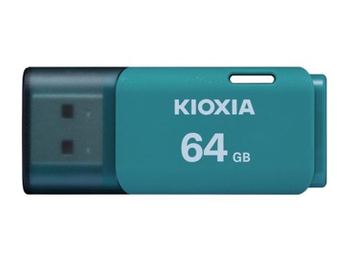 TOSHIBA Memorijski USB stick Kioxia-Toshiba Hayabusa, 64GB, U202, Aqua
