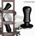 NIKCORP Tamper za espresso, 51 mm, kalibriran 13,6 kg, nehrđajući čelik 304, anodizirani aluminij, crna