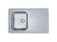 ALVEUS Sudoper Elegant 30, brušeni čelik