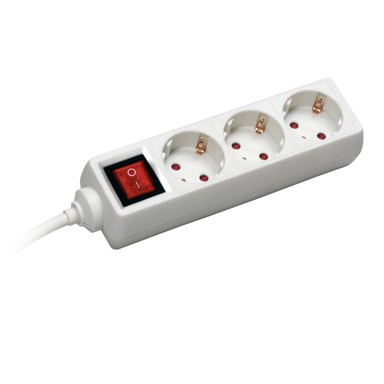 COMMEL Prenosiva utičnica 3-STR, 5m + prekidač