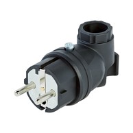 LUX TOOLS Utikač kutni guma 2p 16A