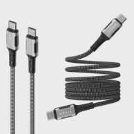 HAVIT Kabel za mobitel Type C - Type C, magnetni PD60W, CB6297, 1 metar, crni