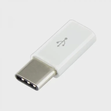 SBOX Adapter, micro USB Ž na USB-C M, bijeli