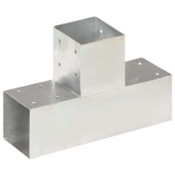 Spojnik za stupove u T-obliku 91×91 mm pocinčani metal