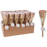 CITRONELLA Bambus baklja, 35 cm sa svijećom
