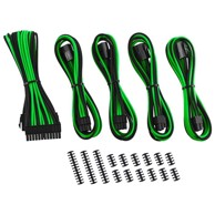 CABLEMOD Classic ModMesh set produžnih kabela 8+8 Series, crni/svijetlo zeleni CM-CAB-CKIT-N88KKLG-R