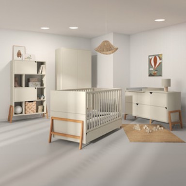 BELLAMY Dječja soba Lotta, 4 elementa, latte