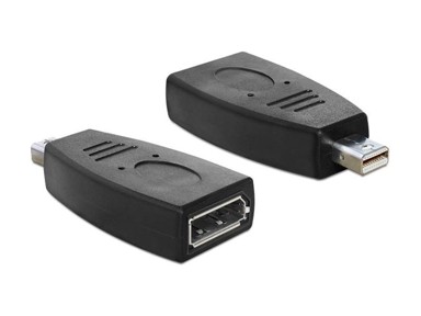 DELOCK Adapter, mini DisplayPort (M) na DisplayPort (Ž)
