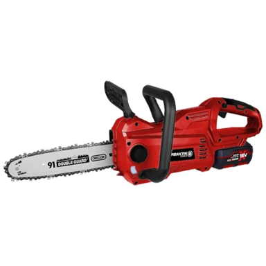 PRAKTIK TOOLS Set pila akumulatorska lančana, baterija i punjač PTQ117