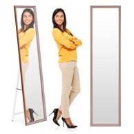 MODERNHOME Stojeće ogledalo 148 cm, crno
