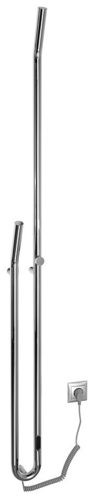 SAPHO Električni sušač ručnika DUOPASSO, 122 x 1700 mm, 45 W, kromirani