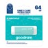GOODRAM USB stick, 64GB, USB 3.0, UME3 Care, svijetlo zeleni
