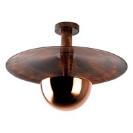 OPVIQ LIGHTS Viseća svjetiljka u bakrenoj boji s metalnim sjenilom ø 48 cm Kurt 