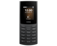 NOKIA 105 TA-1691 2. generacija telefon na tipke, Dual SIM, 4G, crni