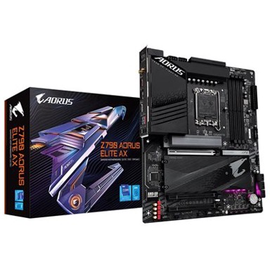 GIGABYTE Matična ploča Z790 Aorus Elite AX, Intel Z790, DDR5, WiFi, ATX, s. 1700