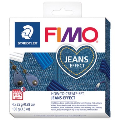 STAEDTLER Set 8025 HTC2 za modeliranje fimo soft jeans effect