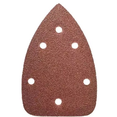 DEDRA Delta brusni papir 140x140x80 mm, čičak, set 5 kom, 100