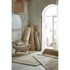 FLAIR RUGS Bež vuneni tepih 170x120 cm Rue 