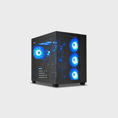 ERAZER Stolno računalo Tank X15 / AMD Ryzen 7 7800X3D, 32 GB RAM, 1 TB SSD, NVIDIA GeForce RTX 5060 Ti, Windows 11, crna