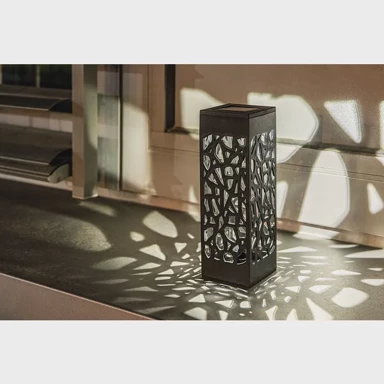 RABALUX Mora solarna svjetiljka led 0,16/crna/ip23/2lm ra8949