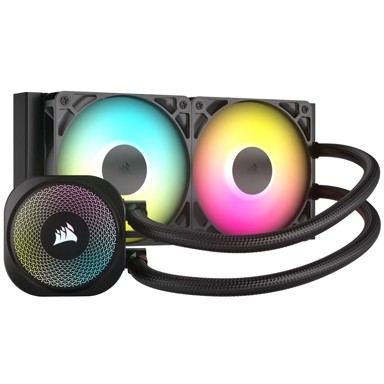 CORSAIR Vodeno hlađenje Nautilus RS 240 ARGB, 240 mm, crno