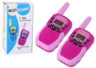 Walkie Talkie za djecu, ružičasti