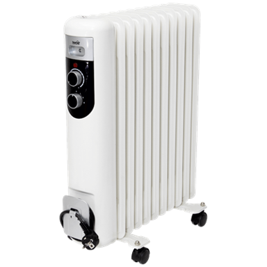 HOME Radijator FKOS 11 M, uljni, 2000 W, 11 članaka, bijeli