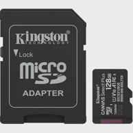 KINGSTON Memorijska kartica microSD 128GB Canvas Select Plus + Adapter SDCS3/128GB