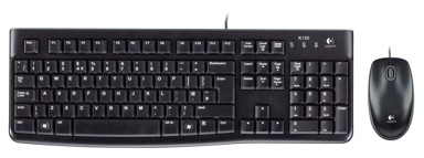 LOGITECH Set tipkovnice i miša Desktop MK120