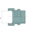 GRANIT Guillemin spojka DN 100 za crijevo 102 mm, aluminij, NBR brtva