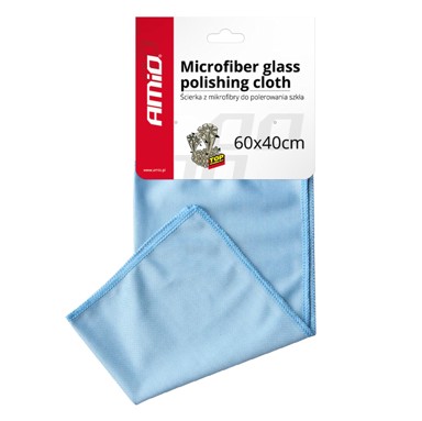 AMIO Krpa od mikrofibre, za poliranje stakla, 40x60 cm