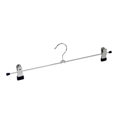 WENKO Set s 2 vješalice za odjeću s kvačicama Hanger Snap Small