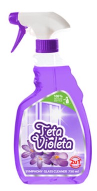 TETA VIOLETA Sredstvo za čišćenje stakla symphony 750 ml