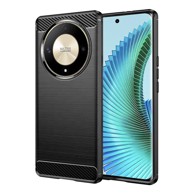 TECHSUIT Maskica Carbon Silicone za Honor Magic 6 Lite, crna